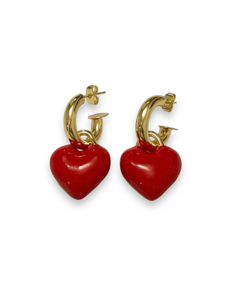 Aretes Corazón